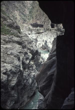 Primary view of object titled 'Taroko Gorge tunnels'.