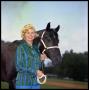 Thumbnail image of item number 1 in: '[Ms. Stanfield with a Horse]'.