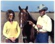 Photograph: [Linda and Mike Hughes with Horse]