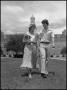 Photograph: [Rosemary and Max Bruchwald on Library Mall]