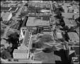 Photograph: [Aerial of Administration and Student Union Buildings]