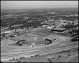 Photograph: [Aerial of Fouts Field and Coliseum]