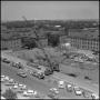 Photograph: [Aerial view of Biology Building construction 9]
