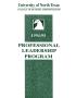 Pamphlet: Professional Leadership Program 1994-95