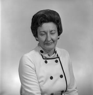 Primary view of object titled '[Portrait of Dr. Irma Canton, 3]'.