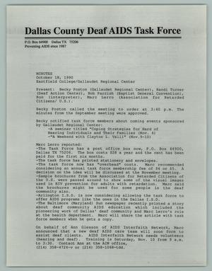 Primary view of object titled '[Dallas County Deaf AIDS Task Force]'.
