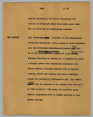 Primary view of object titled '[News Script: Kera]'.