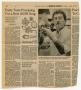 Primary view of [Newspaper clippings: Early Tests Promising For a New AIDS Drug]