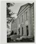 Photograph: [Entrance of the Library Building]