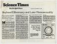 Clipping: [New York Times Science Times article: Boyhood Effeminacy and Later H…