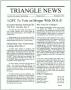 Journal/Magazine/Newsletter: [Newsletter: Triangle News: LGPC To Vote on Merger With DGLA!, Novemb…