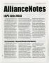 Thumbnail image of item number 1 in: '[January and February 1998 edition of Alliance Notes, a publication of the Dallas Gay and Lesbian Alliance]'.