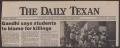 Thumbnail image of item number 1 in: '[Clipping from The Daily Texan: Union symposium said to promote an understanding of homosexuality]'.