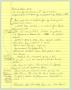 Text: [Handwritten notes: Perry G. Pate interview]