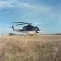 Photograph: [The Bell 412SP on the ground]