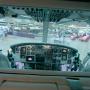 Thumbnail image of item number 1 in: '[Helicopter convention view from the inside of the Bell 412SP cockpit]'.