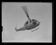 Photograph: [Side view of the YH-40 #4 hovering]