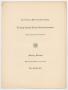 Pamphlet: [North Texas State Teachers College 24th Annual Commencement]