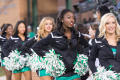 Photograph: [UNT Dancers during Homecoming Game]