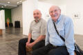 Photograph: [Don Shugart and Ray Bankston at Exhibit Gallery]