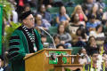 Photograph: [UNT President Neal J. Smatresk at the UNT Fall 2014 Undergraduate Co…