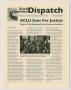 Journal/Magazine/Newsletter: [Newspaper clipping: ACLU Sues For Justice]
