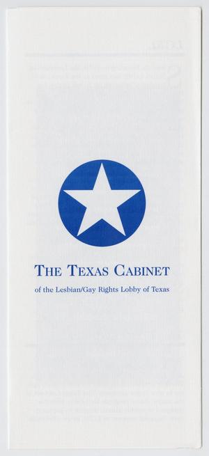 Primary view of object titled '[Lesbian Gay Rights Lobby of Texas pamphlet]'.