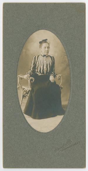 Primary view of object titled '[Portrait of Letha Vivian]'.