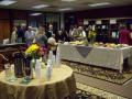 Photograph: [Drink and Food Table at New Faculty Reception]
