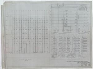 Primary view of object titled 'Alexander Bank and Office Building, Abilene, Texas: Steam, Plumbing, & Electrical Riser Diagrams'.