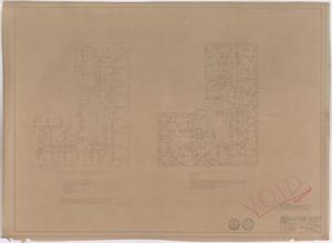 Primary view of object titled 'Wilkinson Office Building and Parking Garage, Midland, Texas: Eighteenth Floor Air Conditioning & Electrical Plans'.