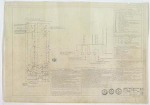 Primary view of object titled 'Water Processing Plant, Abilene, Texas: Electrical Floor Plan & Riser Diagram'.