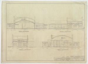 Primary view of object titled 'Malcom Shop Building, Abilene, Texas: Elevation Renderings'.