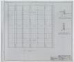 Technical Drawing: Laundry Building, Abilene, Texas: Roof Framing Plan