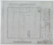 Technical Drawing: Laundry Building, Abilene, Texas: Floor Plan