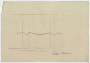 Primary view of object titled 'Farmers and Merchants Bank, Abilene, Texas: Full Size of Band On Coping On South Elevation Detail "C"'.