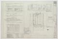 Technical Drawing: Knight Carpet Company Building, Abilene, Texas: Plot Plan & Elevation…