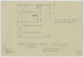 Primary view of Farmers and Merchants Bank, Abilene, Texas: Plan of Public Toilet