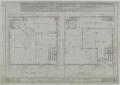 Primary view of Abilene Printing Company Building, Abilene, Texas: First & Second Floor Plans