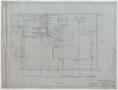 Technical Drawing: Alexander Bank and Office Building, Abilene, Texas: Basement Plan