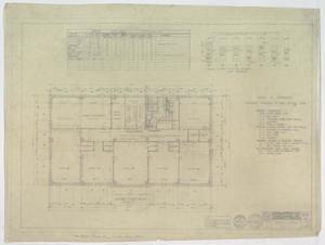 Primary view of object titled 'Superior Oil Company Office Addition, Midland, Texas: Second Floor Plan'.