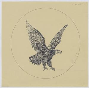 Primary view of object titled 'Abilene High School, Abilene, Texas: Eagle Drawing'.