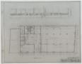 Technical Drawing: Bank And Office Building, Brownwood, Texas: Mezzanine Floor Plan
