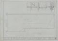 Technical Drawing: Two Story Business Building, Ranger, Texas: Roof Plan