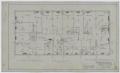 Technical Drawing: Thomas Office Building, Midland, Texas: Fifth Floor Plan