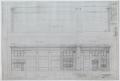 Technical Drawing: Haskell National Bank, Haskell, Texas: Elevation Renderings