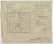 Technical Drawing: Pittard Office & Store Building, Anson, Texas: Second Floor Plan