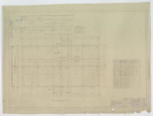 Primary view of object titled 'Superior Oil Company Office, Midland, Texas: Second Floor Framing Plan'.