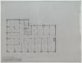 Thumbnail image of item number 2 in: 'Five Story Store And Office Building, Coleman, Texas: Typical Floor Plan'.