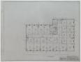 Technical Drawing: Five Story Store And Office Building, Coleman, Texas: Typical Floor P…